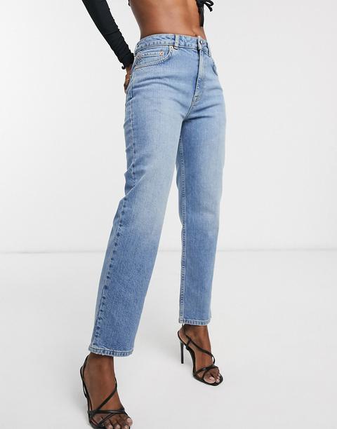 slim straight leg jeans