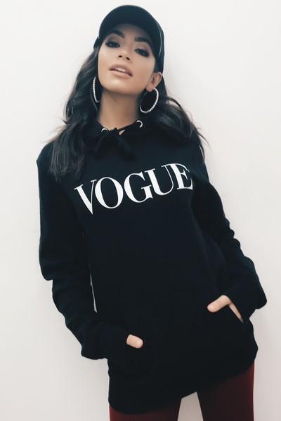 Kate Black Vogue Hoody