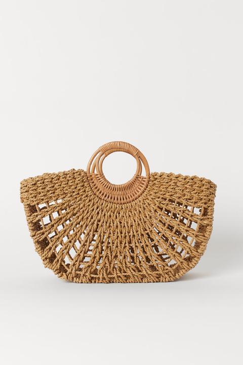 Sac En Paille - Beige