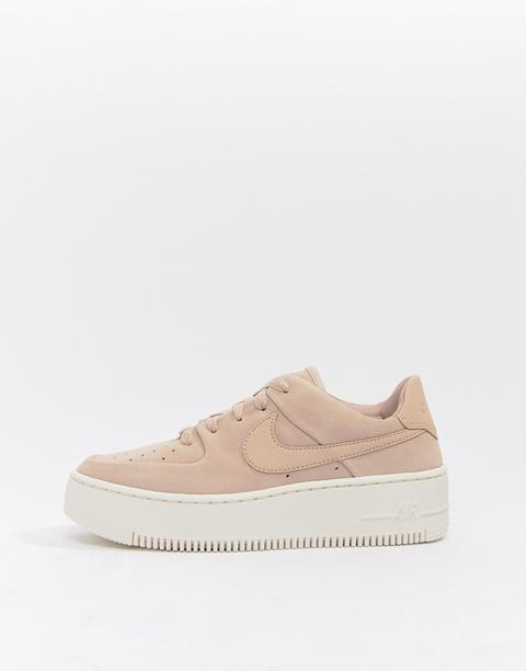 Zapatillas Rosas Air Force 1 Sage De Nike