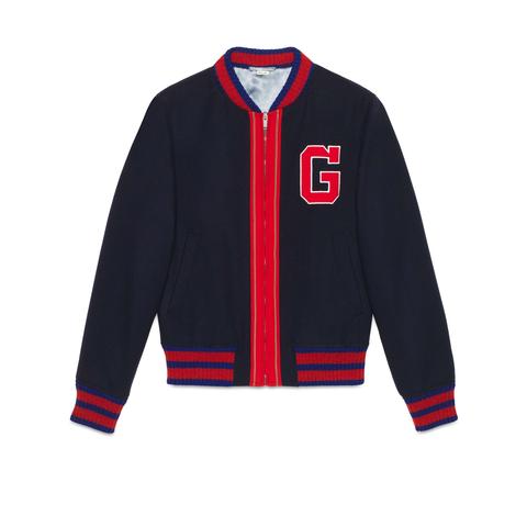 Bomber In Feltro Con “g”