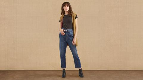 1950's Cropped 701 Jeans