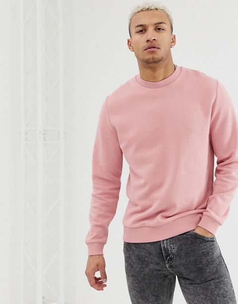 Sudadera Rosa De Asos Design