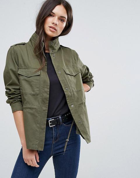 Vero Moda - Parka Corto - Verde