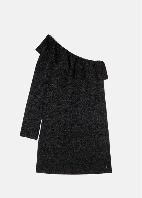 Vestido Mayana Volante Asimétrico