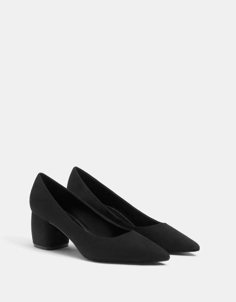 Mid-heel Shoes With Pointed Toe