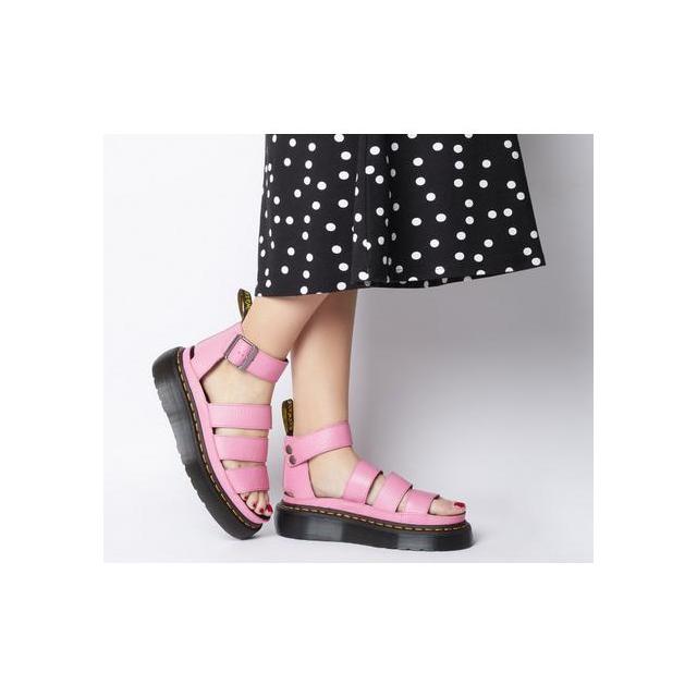 pink clarissa dr martens