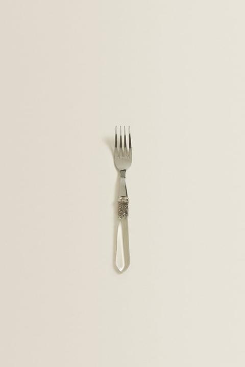 Brunch Fork With Handle Detail