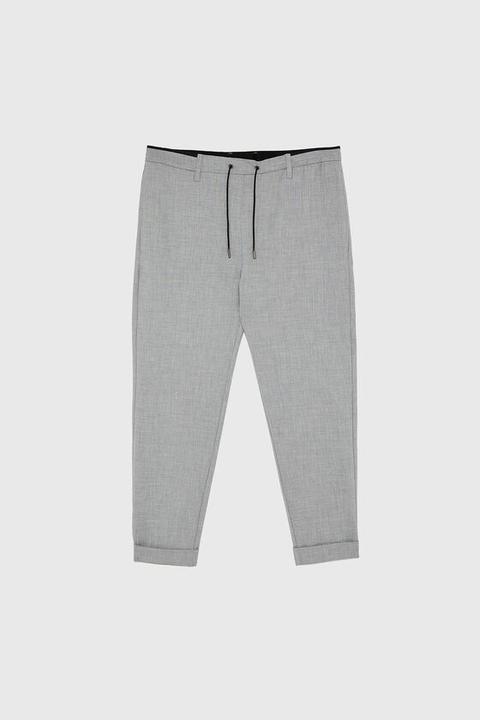 Pantaloni Con Vita Jogger