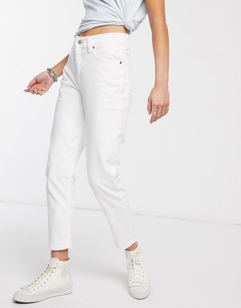 Mom Jean In White Wash from ASOS on 21 