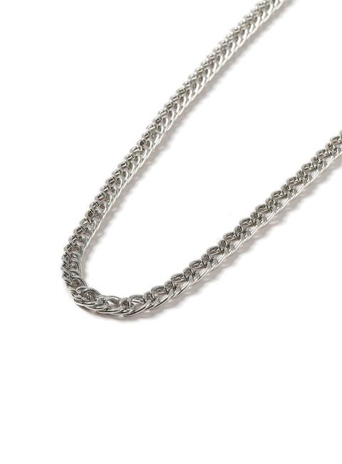 Silver Look Chunky Chain Necklace