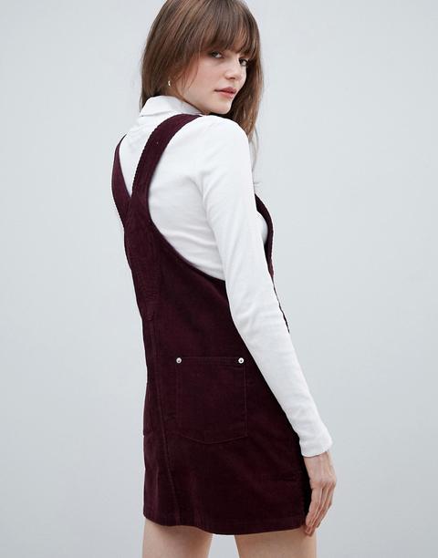 Robe salopette online bordeaux