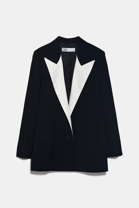 Blazer Solapa Combinada