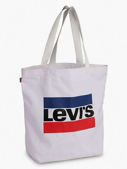 Sportswear Logo Tote Blanco / White