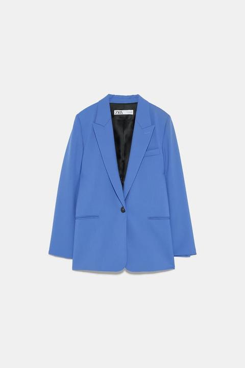 Blazer With Pockets from Zara on 21 Buttons