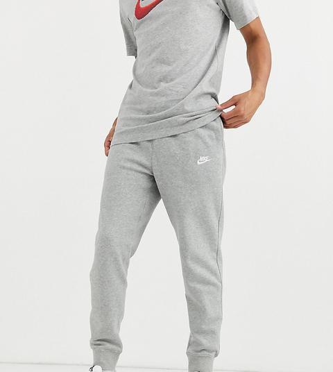 nike tall tech fleece cuffed jogger in grey