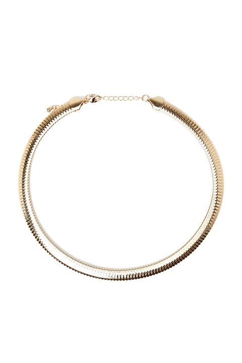 Plated Collar Necklace