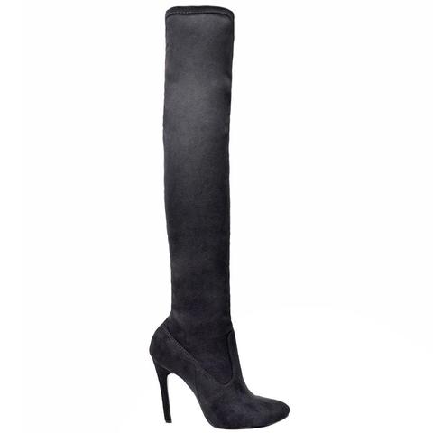 Latisha - Over Knee Boots In Black