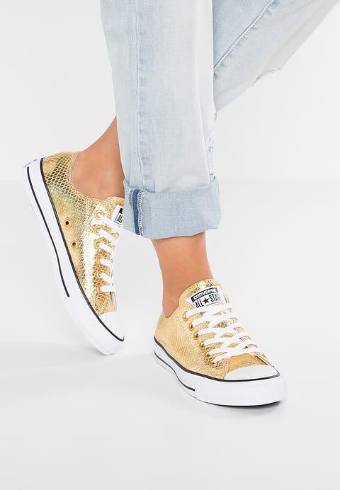 converse all star gold leather