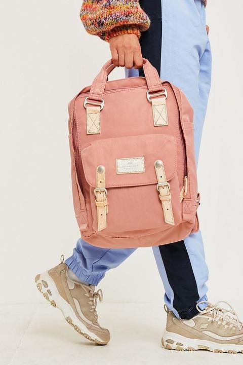 doughnut macaroon pink backpack