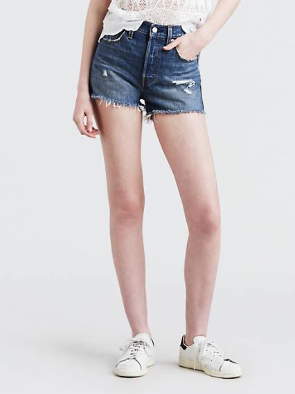 Levi's 501 High Rise Shorts - Women's 34