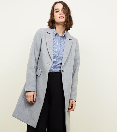 new look single breasted formal coat