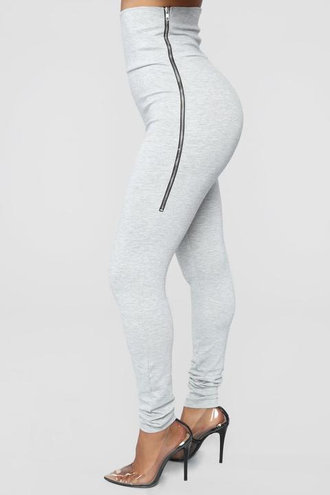 Above And Beyond High Rise Leggings - Grey