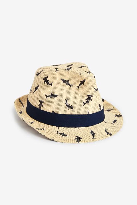 Neutral Shark Trilby (1-10yrs)
