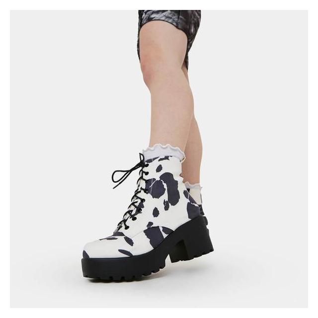 Koi footwear cow print hot sale