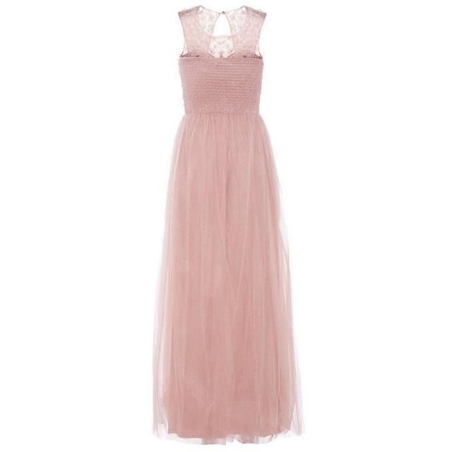 quiz pink embellished maxi dress