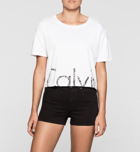 Cropped Logo T-shirt