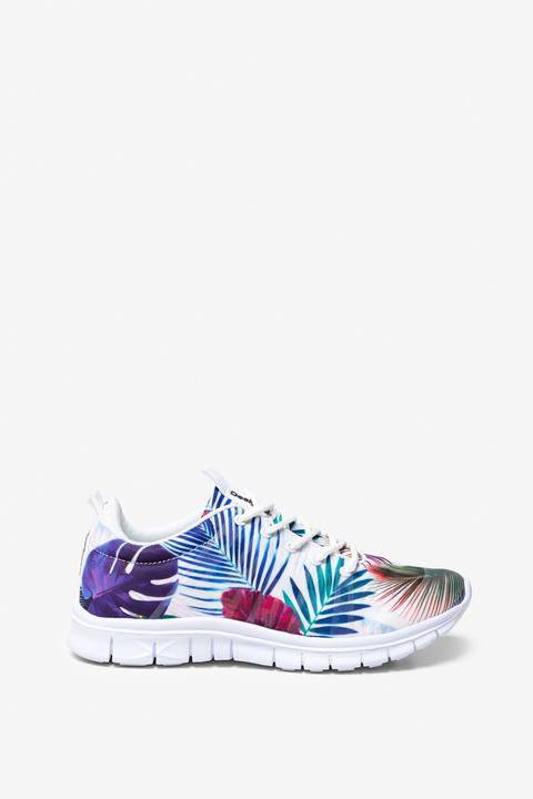 Zapatillas Running Flores Bio Patching