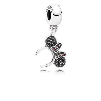 Disney, Charm Pendente Cerchietto Di Minnie