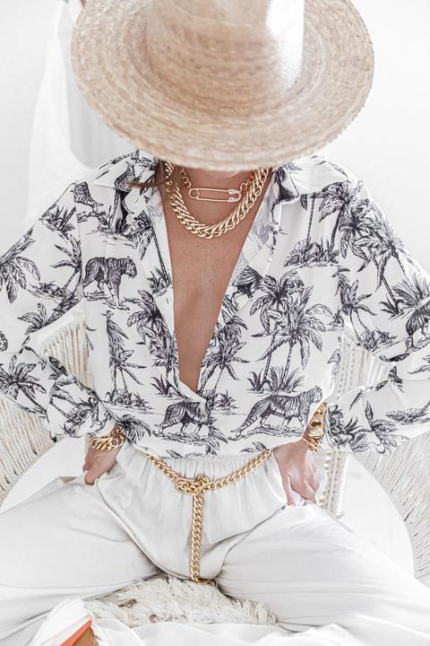 Safari Noire - Chemise
