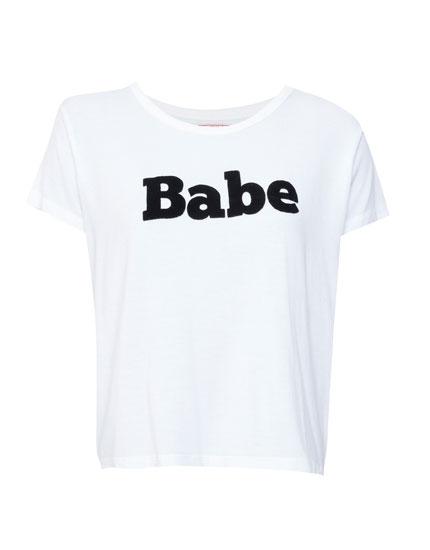 Camiseta Parche Babe