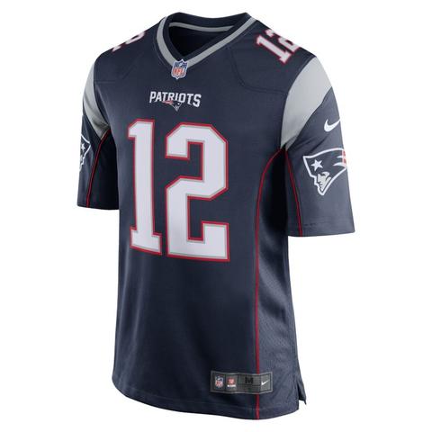 Nfl New England Patriots (tom Brady) Camiseta De Fútbol Americano De La 1ª Equipación - Hombre - Azul