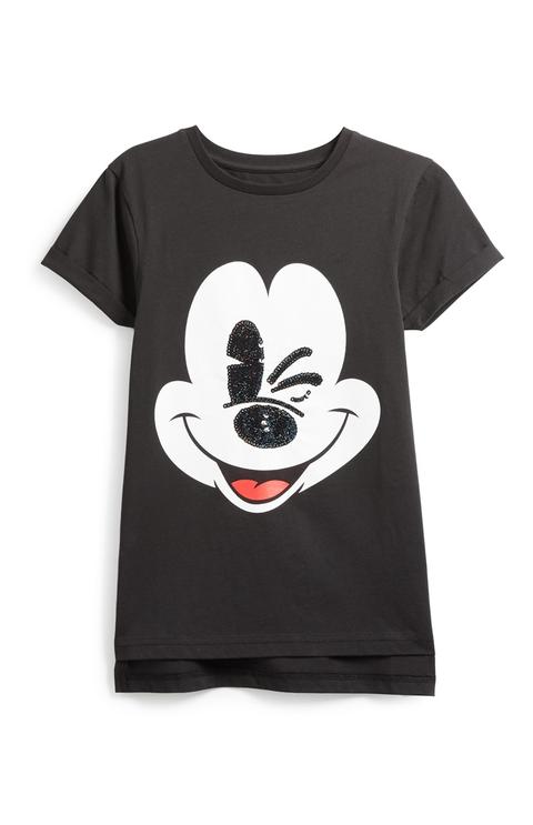 Camiseta De Mickey Mouse Para Niña Mayor