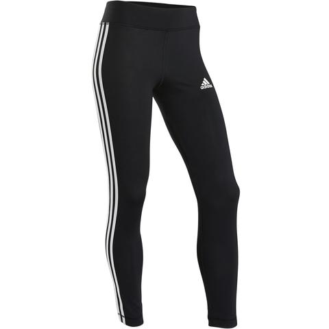 Mallas Leggings Deportivos Gimnasia Adidas Niña Negro