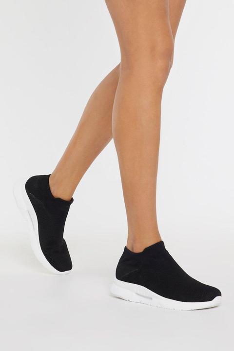 Down Sock Trainers from Nasty Gal 