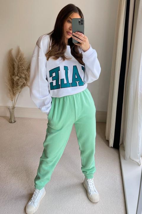 Gabriella Mint Oversized Comfy Joggers