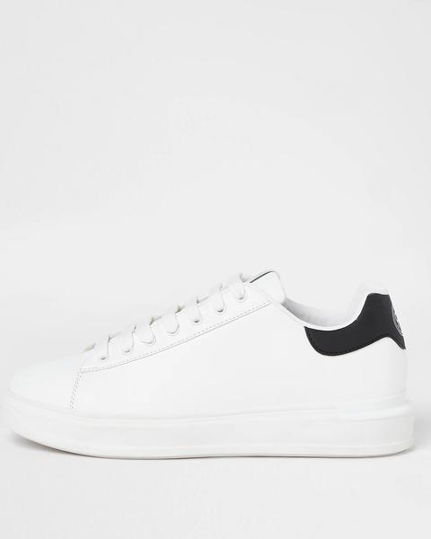 White Wedge Trainers