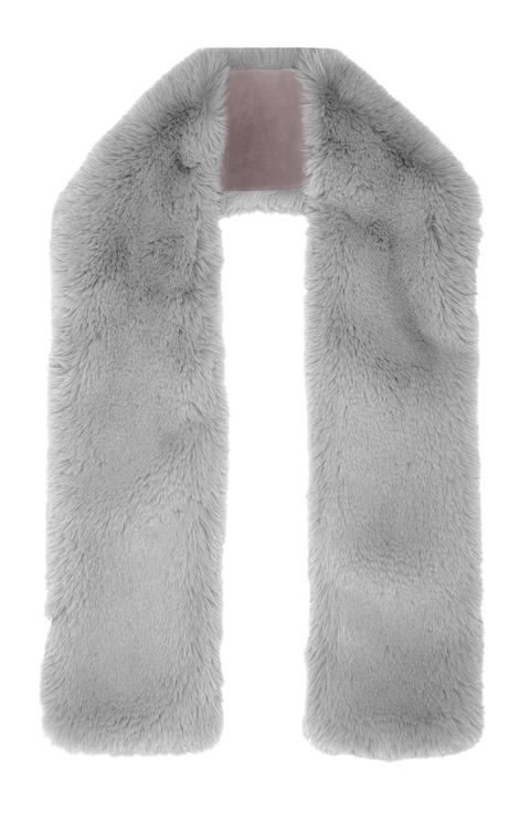 Grey Fur Stole