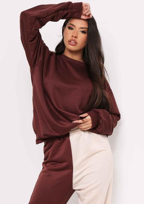 Penny Chocolate Oversized Sweatshirt