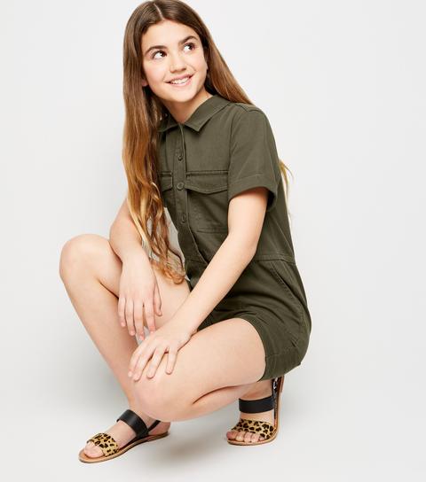 new look utility playsuit