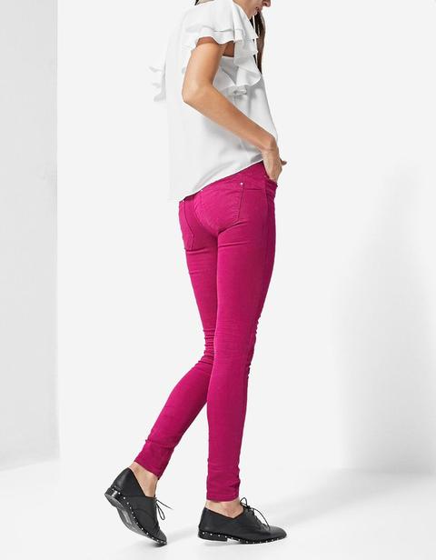 Pantaloni Elasticizzati Push Up Geranio