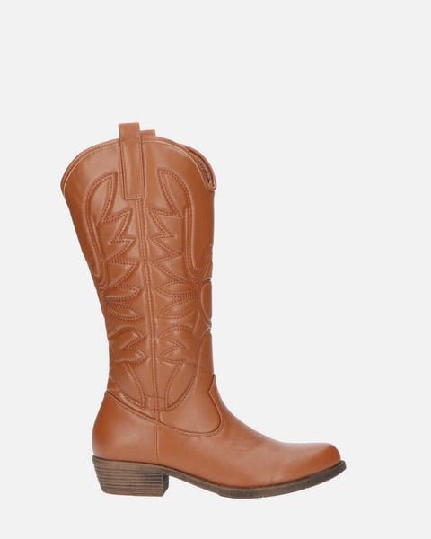 Angelina - Brown Pu Camperos