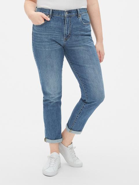 girlfriend jeans high rise