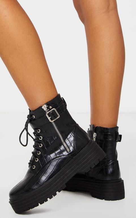 bottines a semelle epaisse