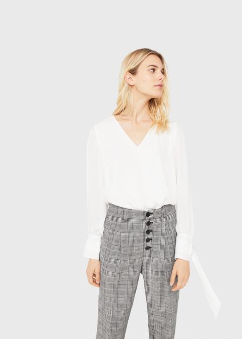 Blusa Puños Lazo