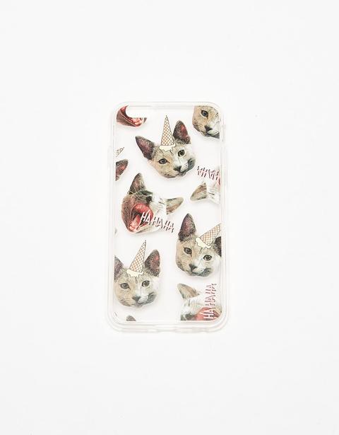 Cover Trasparente Gatticornio Iphone 6/6s